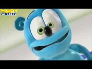 The Gummy Bear Bear light blue HD Fast Motion