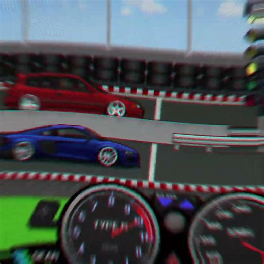 Audi r8 twin turbo vs honda civic #pixelcarracer