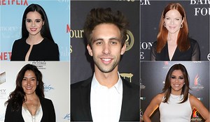 Blake Berris, Eva Longoria, Marcia Cross, Alicia Coppola; Alum News