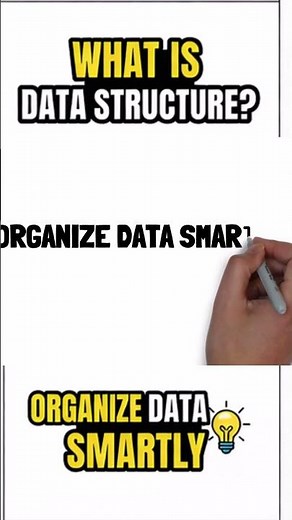 What is Data Structure? 🔥 (Explained in 60 sec)