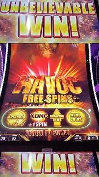 🚨🚨 My BIGGEST WIN EVER on King Kong Slot!! ‪@DelawareParkCasino‬ #slot #shorts #casino #bigwin