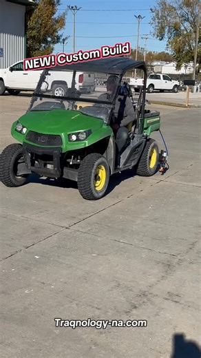 Turn your UTV into a precision line marking monster. Traqnology GPS line marking. #traqnology #gps #fyp | Todd Ford