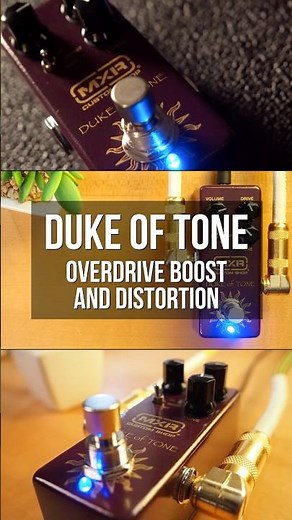 MXR / Analog Man Duke of Tone Overdrive Distortion Boost #guitarpedal #guitarpedals #mxr #analogman