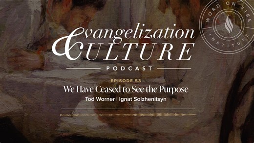 Ignat Solzhenitsyn, son of Soviet dissident and author Aleksandr Solzhenitsyn, discusses the unwavering principles that sustained his father through arrest and imprisonment in the latest episode of the Evangelization & Culture Podcast. Watch here: https://youtu.be/pWo9tAsuNio | Word on Fire Catholic Ministries