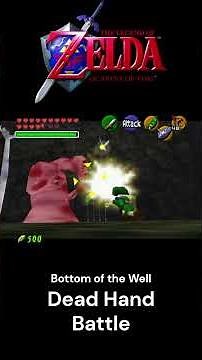 Dead Hand Fight in the Bottom of the Well | The Legend of Zelda Ocarina of Time #zelda #nintendo