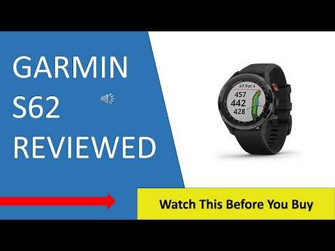 ✅ Garmin Approach S62 Golf GPS Review Vs The S60