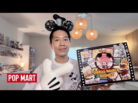 DIMOO x MICKEY & FRIENDS!! POP MART: DIMOO WORLD x DISNEY Series Vinyl Figures - Full Set Unboxing