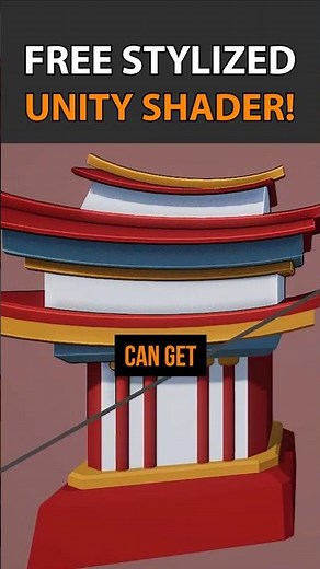 QUICKLY! FREE Stylized Toon Effect Shader! #speedtutor #unity #gamedev