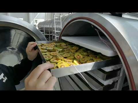 Gefriertrocknung, Prozess, Schritte, Verfahren, Lyophilisation, Lebensmittel, Obst, Gefriertrockner