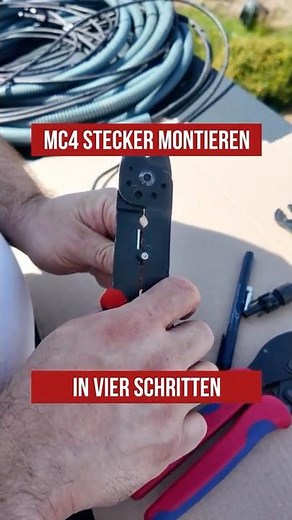 Installing MC4 connectors – quickly explained 🔧
