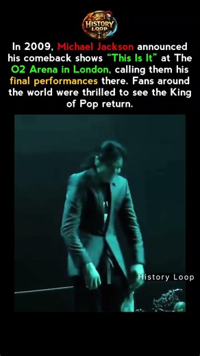 Michael Jackson’s Final Comeback: The “This Is It” Announcement 🎤✨