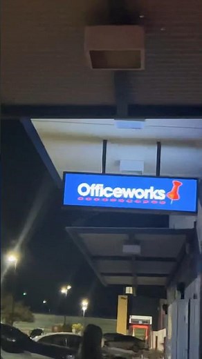 How to print at Officeworks self-serve #shorts #print #document #selfservice #night #printer #tesla