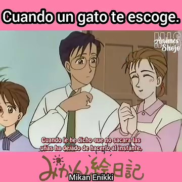 Cuando un gatito te sigue 🤭✨ Hace años que no subía vídeo por eso hoy traje uno de un anime que acabo de empezar y ya amo. | 𝐌𝐢𝐬 𝐀𝐧𝐢𝐦𝐞𝐬 𝐒𝐡𝐨𝐣𝐨