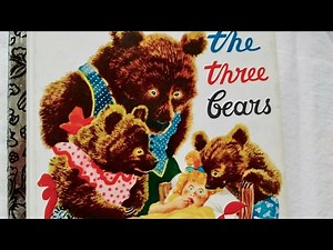Goldilocks and the Three Bears-1948 Golden Book Read to Kids Aloud!