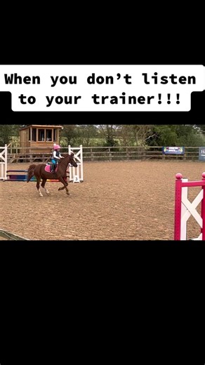 Lessons Learned in Horse Jumping at 6 Years - Ivy Thomas Cook