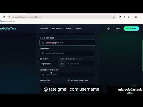 How to Register for Micro Dollar Task | Earn Online in Dollars