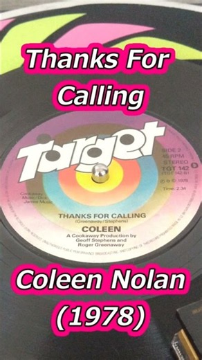 Thanks For Calling・Coleen Nolan (1978) #nolans #nolansisters #coleennolan #ノーランズ#nolans