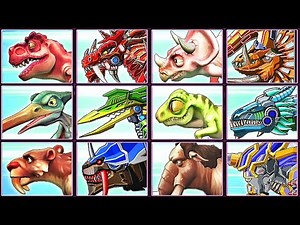 Dinosaur Park + Toy Robot War | Eftsei Gaming