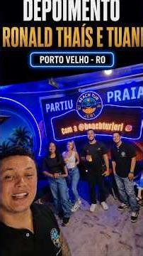 😱 Porto Velho in Ceará! Ronald, Thaís, and Tauani booked almost every tour 💙🌴