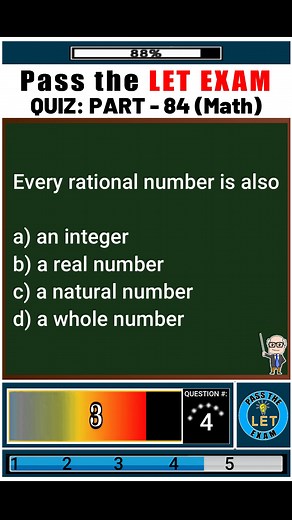 16K views · 251 reactions | Pass the LET Exam Quiz: Part - 84 (Math) LET Reviewer with answers #reelsfb #trivia #let #letreviewer #letreviewer2023 #letreviewerwithanswer #letrevieweronline #letreviewerpdf #letreviewers | Pass the LET Exam | Facebook