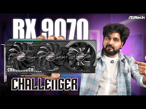 🔥 ASRock RX 9070 Challenger 16GB Unboxing, Benchmarks & Review