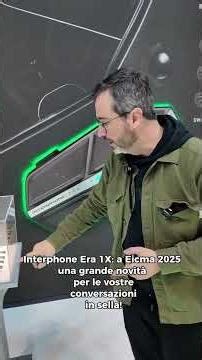 Interphone Era 1X: top news at Eicma for on-the-bike conversations! #shorts #eicma2025 #motorcycle