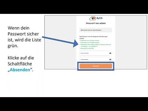 ByCS Erstanmeldung Schüler