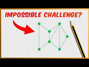 Draw this Puzzle with LINES without Lifting Pencil 🧠 [BRAIN GAME to Solve]