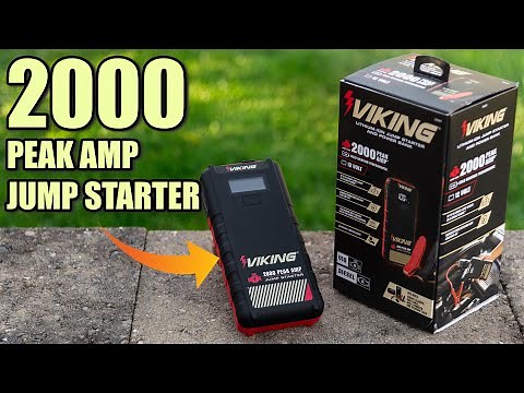 Prepare For The Winter! Viking 2000 Peak Amp Jump Starter Review