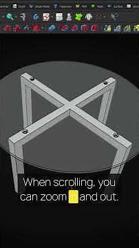 🚀 5 FreeCAD Tips You MUST Know - FreeCAD Tutorial - FreeCAD Tips - FreeCAD Manual | #Shorts