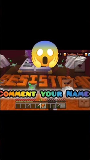 Comment your Name 💀 | Minecraft #shortsviral #gaming