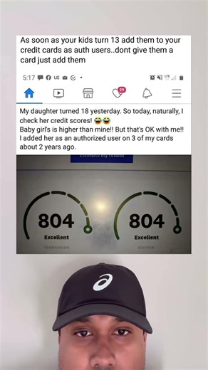 Add Kids to Credit Cards at 13 Daughter’s Score 804 Higher Than Mine 💳 #CreditScore #Parenting
