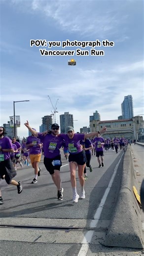 Vancouver Sun Run 2026 #vancouver #sunrun #running #pov #shorts