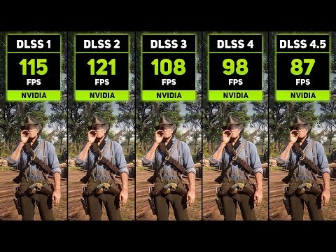 DLSS 1 to DLSS 4.5 Tested: RTX 5050 8GB