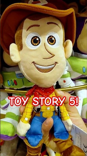 Toy Story 5 Plushies! Woody & Buzz 🤠 #ToyStory5 #Woody #Plushies