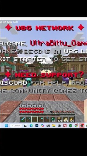Best Free Minecraft Lifesteal + Moneysteal Server 2026 🔥 play.ubgnetwork.fun | Java & PE