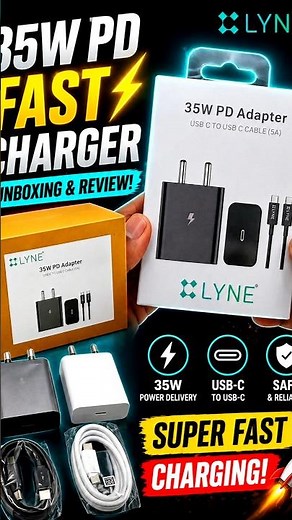 35W Fast Charger ⚡ Super Fast Charging Test 🔥 Worth It?