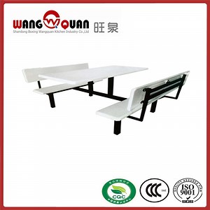 [Hot Item] Cheap Dinner Table 8 Seats Plastic Banquet Desk