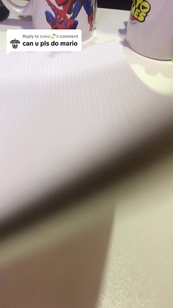 Creating Pixel Art of Mario in Drawing Challenge