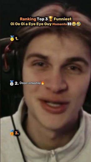 Ranking Top 3 Funniest Oe Oi Oe a Eye Eye Guy Moments😭😖🤭#funny #omegle