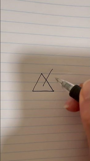 How to Draw a 3D Triangle