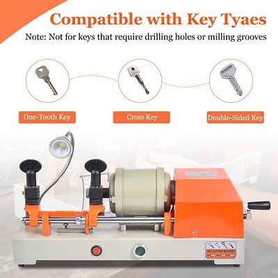Key Cutting Duplicating Machine Cutter Car Key Copier Locksmith Tools | eBay