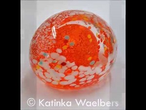 Glass blowing presse papiers