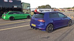 RS6 ABT vs Golf 7 R – Power vs Agility