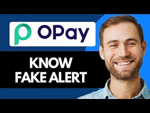 How To Know a Fake Alert Transfer In Opay (Full Guide)