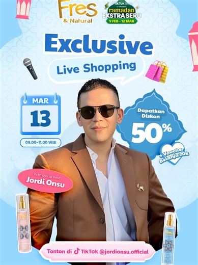 Dapatkan Promo Spesial dari MinFres di Live TikTok!