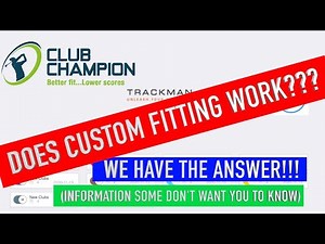 DO CUSTOM CLUBS PERFORM BETTER?? - Club Champion Golf Review