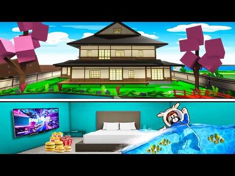 We built an underwater base at the new Brookhaven Roblox mansion.