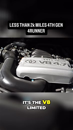 4Runner Lifestyle on Instagram: "Is this the lowers mileage 4th Gen 4Runner out there?"