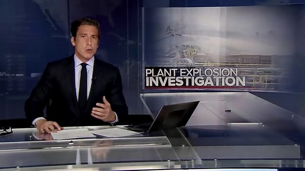 Chemical plant explosion injures at least 13 in Pennsylvania